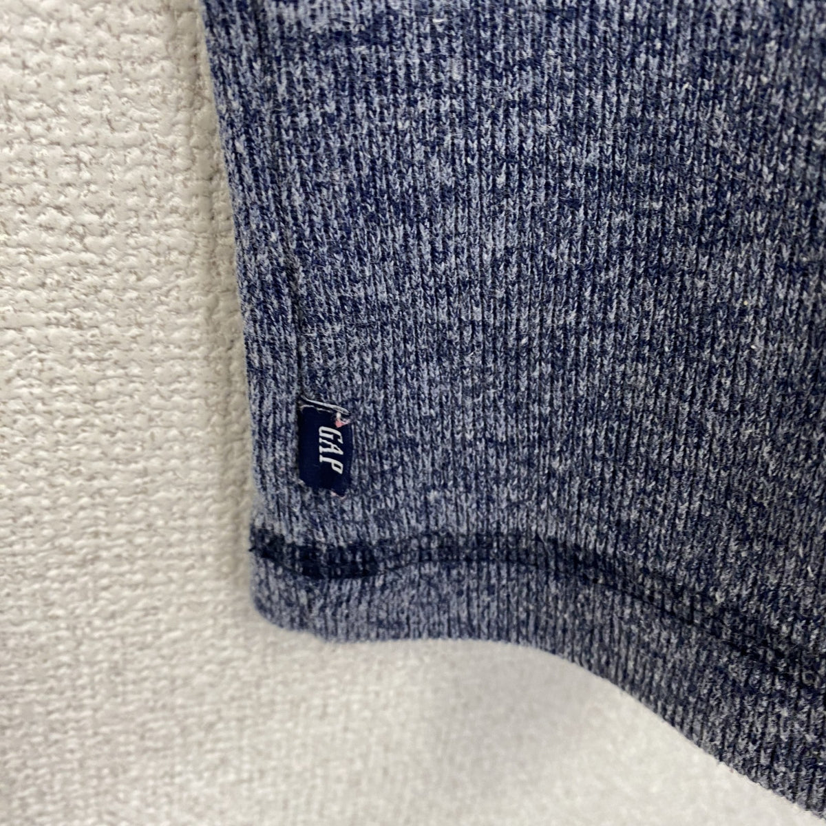 GAP　ギャプ　ハーフジップスウェット/トレーナー　紺　ネイビー　XLサイズ　古着