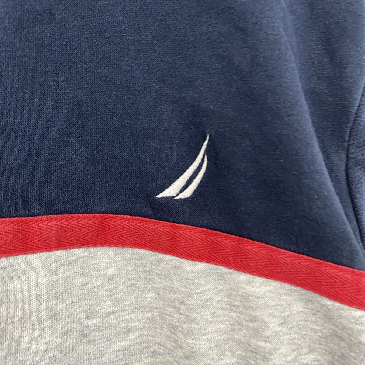 NAUTICA　ノーティカ　スウェット/トレーナー　紺　ネイビー　Sサイズ スウェットトップス メンズ 古着