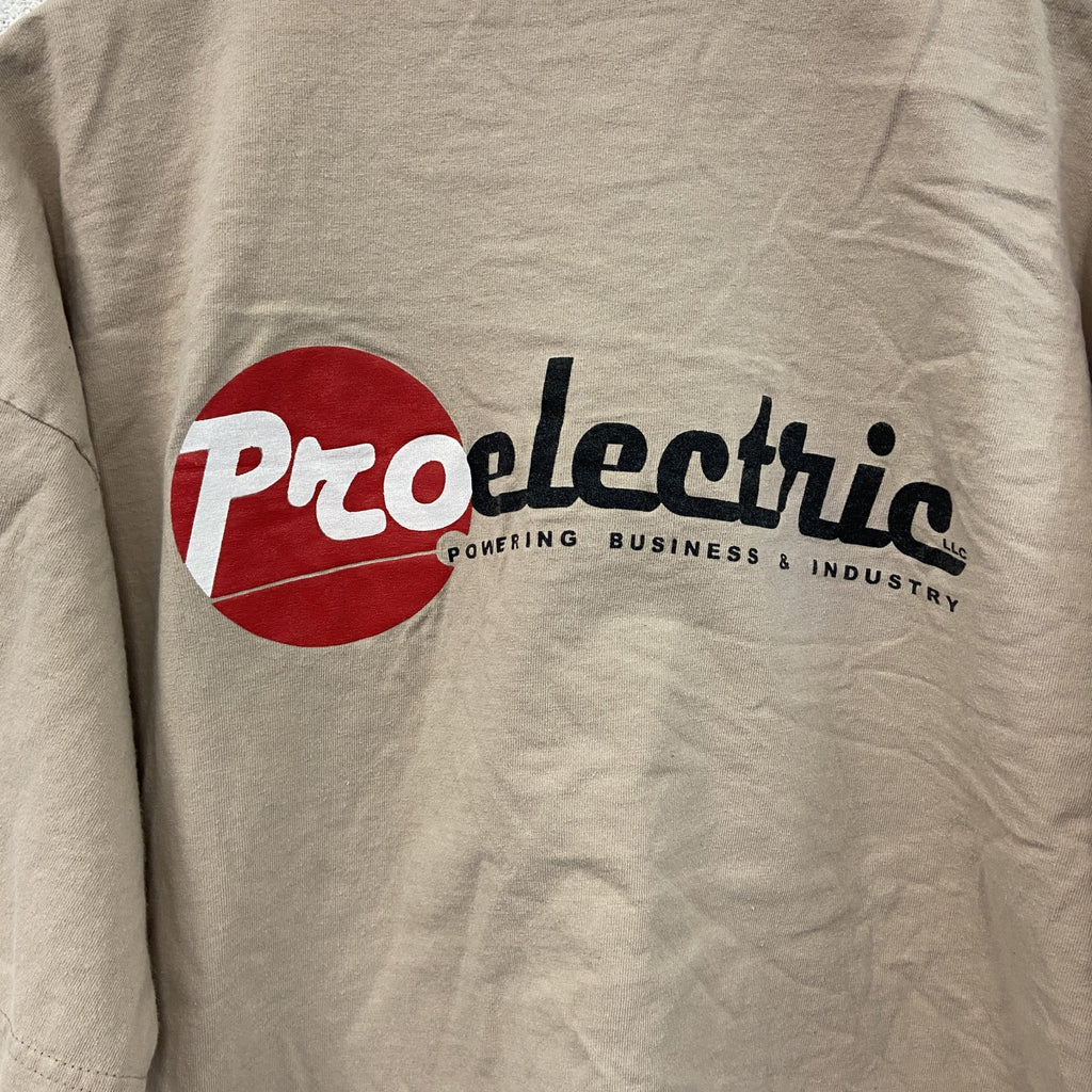00s　BAYSIDE　ベイサイド　半袖プリントTシャツ　ヴィンテージ　ベージュ　XLサイズ　古着