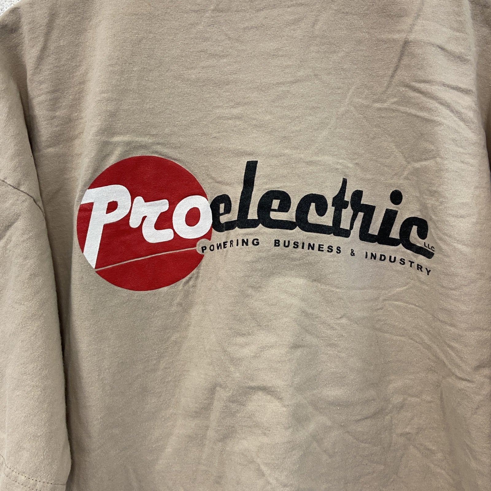 00s　BAYSIDE　ベイサイド　半袖プリントTシャツ　ヴィンテージ　ベージュ　XLサイズ　古着