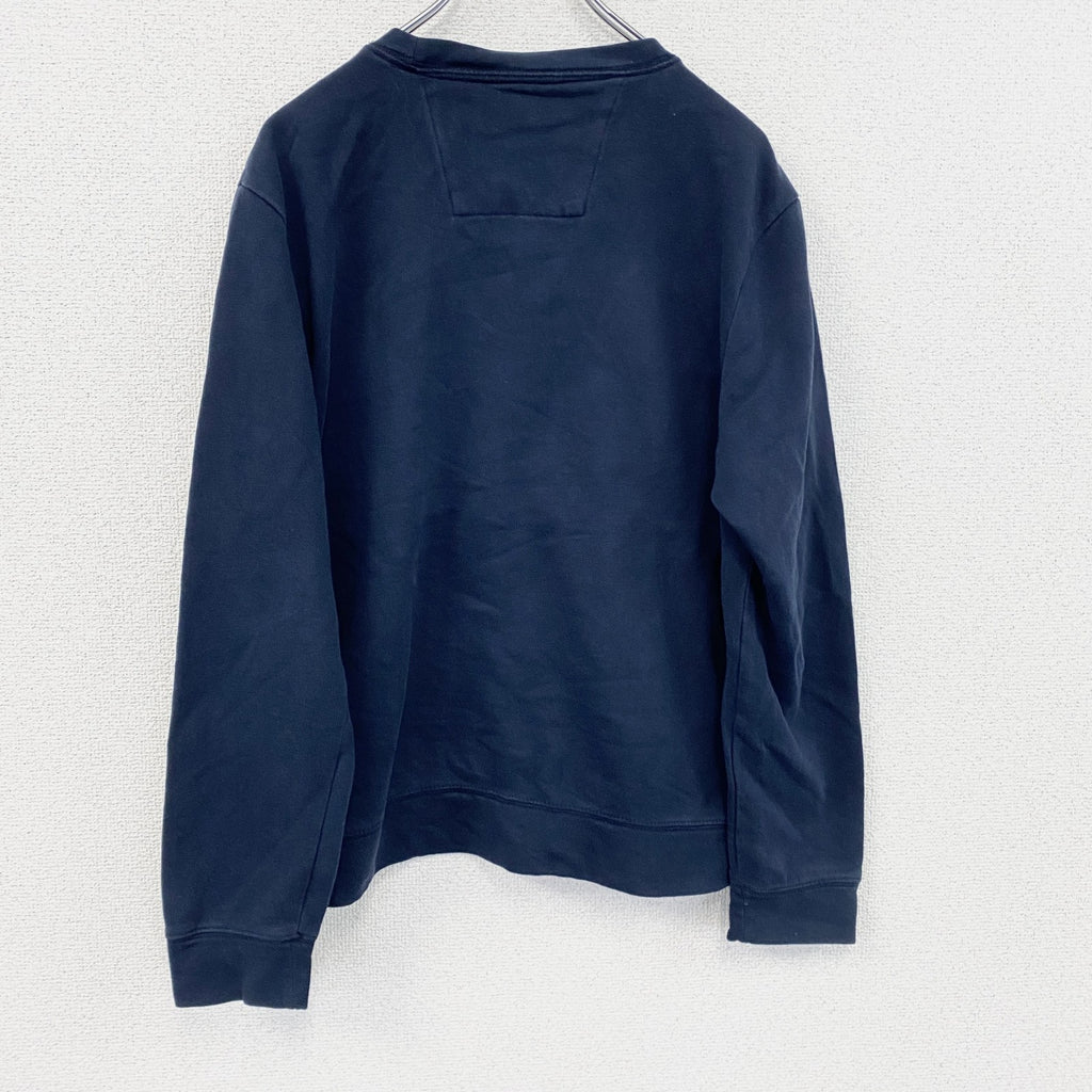 NAUTICA　ノーティカ　スウェット/トレーナー　紺　ネイビー　Sサイズ スウェットトップス メンズ 古着
