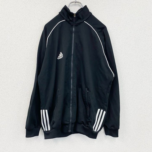 ～00s　adidas　アディダス　トラックジャケット/ジャージ　ヴィンテージ　黒　ブラック