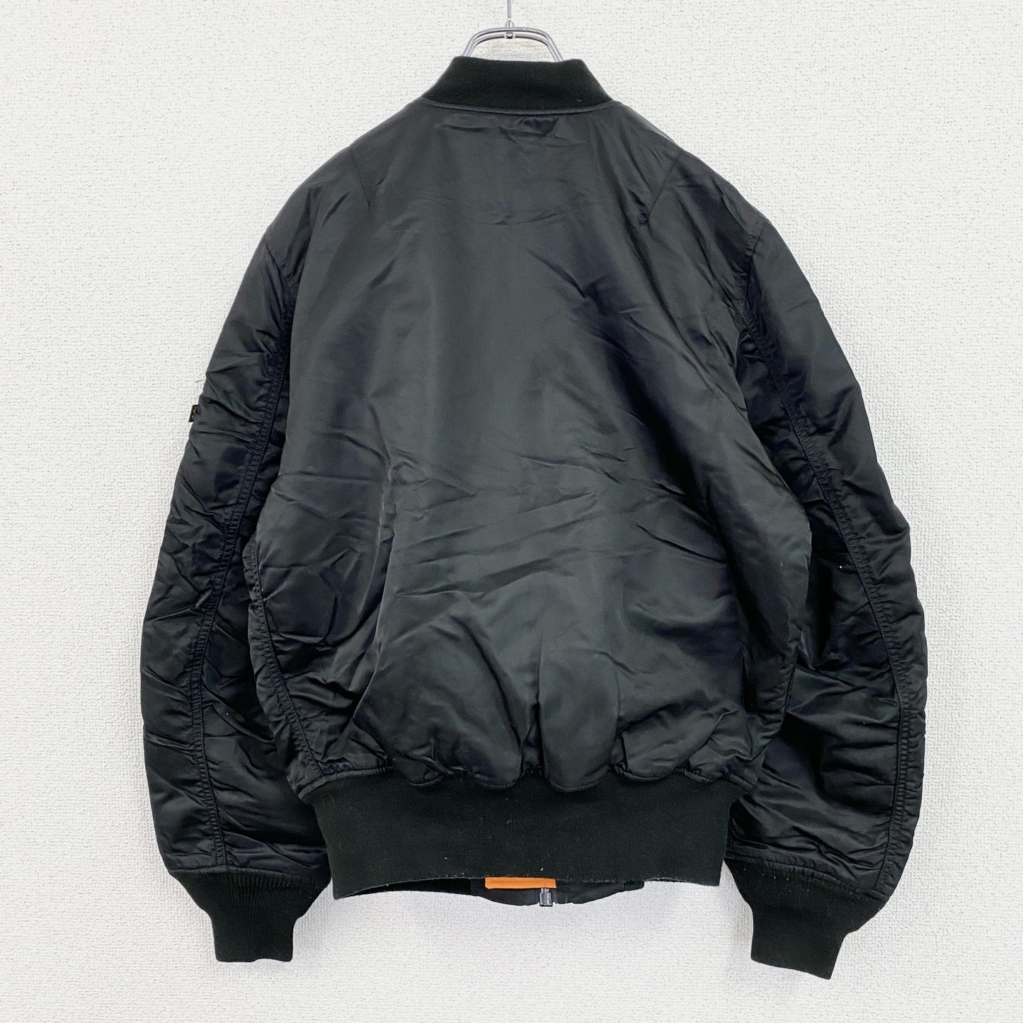 ALPHA INDUSTRIES　アルファインダストリーズ　MA-1　ブルゾン/スイングトップ　黒　ブラック　Sサイズ