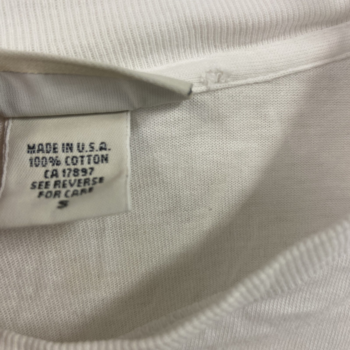 BANANA REPUBLIC　バナナリパブリック　半袖プリントTシャツ　シングルステッチ　白　ホワイト　Sサイズ　古着