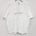 ～00s　M&O　MAMA LUCIA　半袖プリントフォトTシャツ　両面プリント　ヴィンテージ　白　ホワイト　2XLサイズ　古着