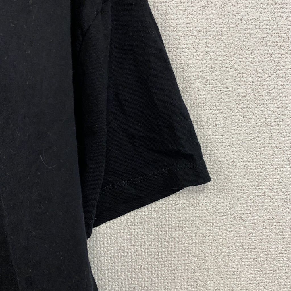 SOL’S　ベルナールアルノー　半袖プリントTシャツ　ILOVE Tシャツ　黒　ブラック　古着