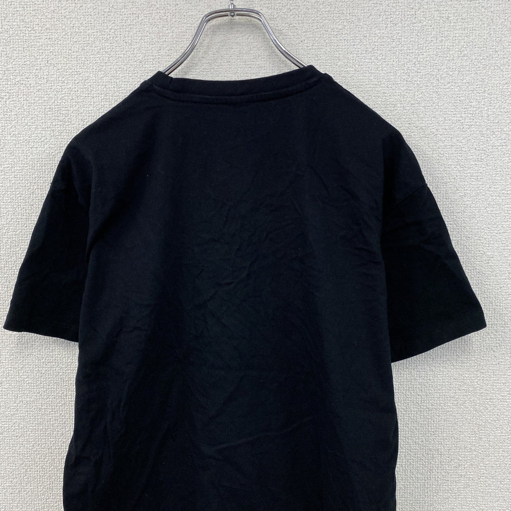 SOL’S　ベルナールアルノー　半袖プリントTシャツ　ILOVE Tシャツ　黒　ブラック　古着