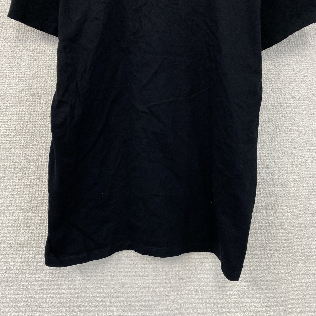 SOL’S　ベルナールアルノー　半袖プリントTシャツ　ILOVE Tシャツ　黒　ブラック　古着