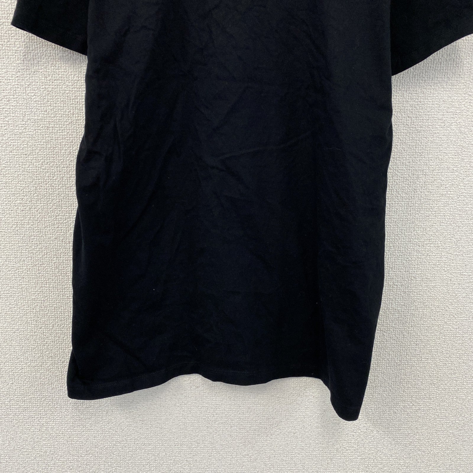 SOL’S　ベルナールアルノー　半袖プリントTシャツ　ILOVE Tシャツ　黒　ブラック　古着