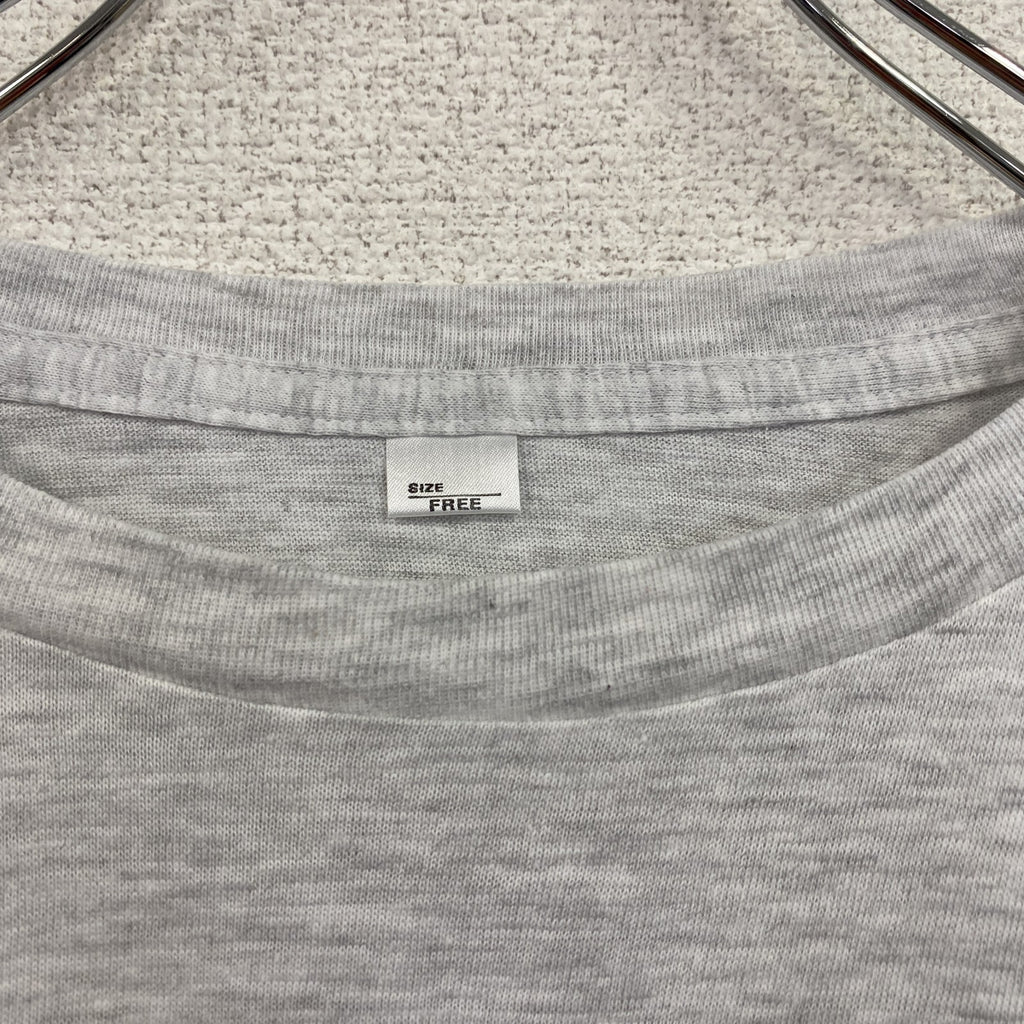 DIE HARD　ダイ・ハード３　長袖Tシャツ/ロンT　ムービーT　霜降りグレー　フリーサイズ