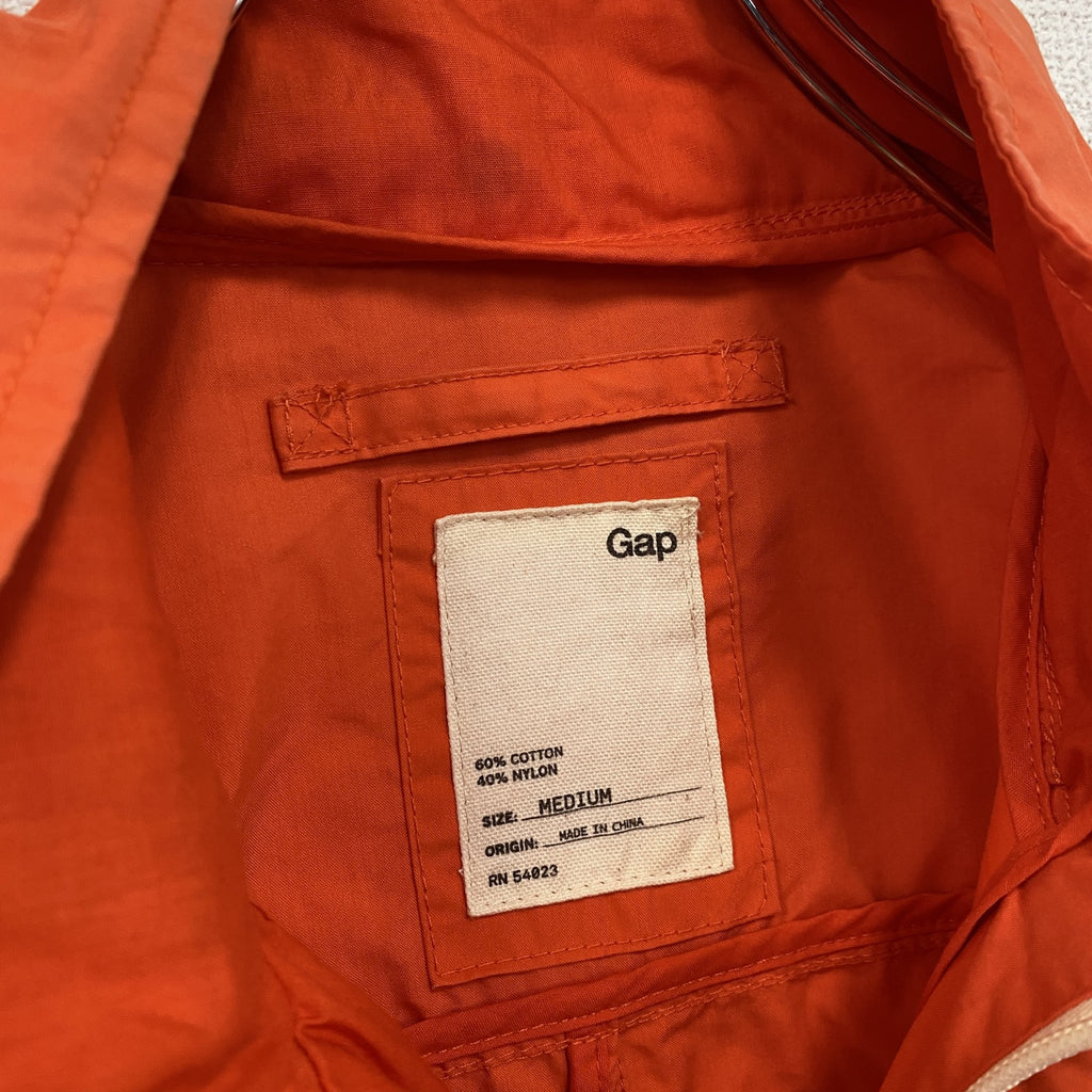 GAP　ギャップ　フィールドジャケット　ロクヨンクロス　オレンジ　Mサイズ　古着
