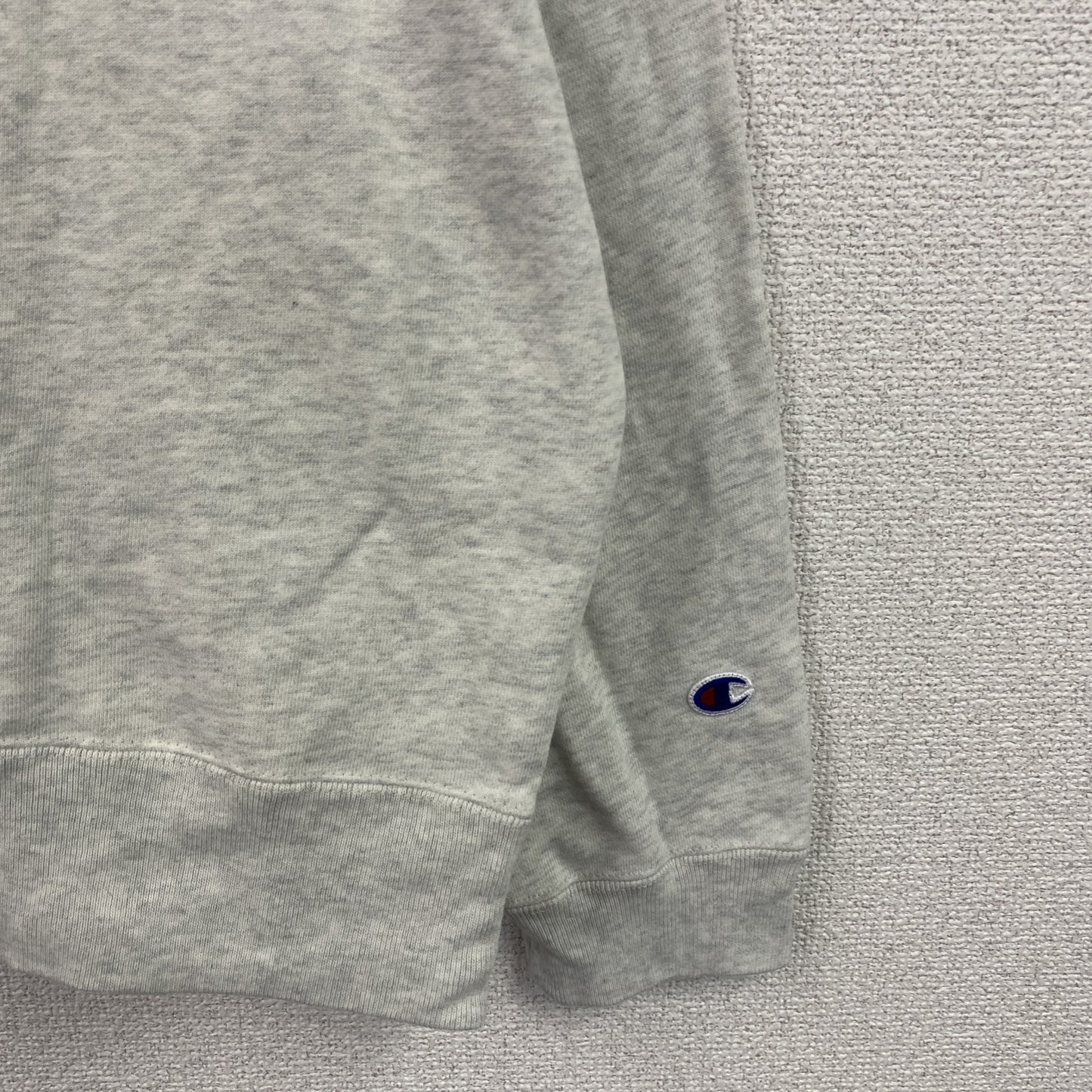 Champion　チャンピオン　スウェット/トレーナー　前V　アーチプリント　トリコタグ　復刻　霜降りグレー　Mサイズ