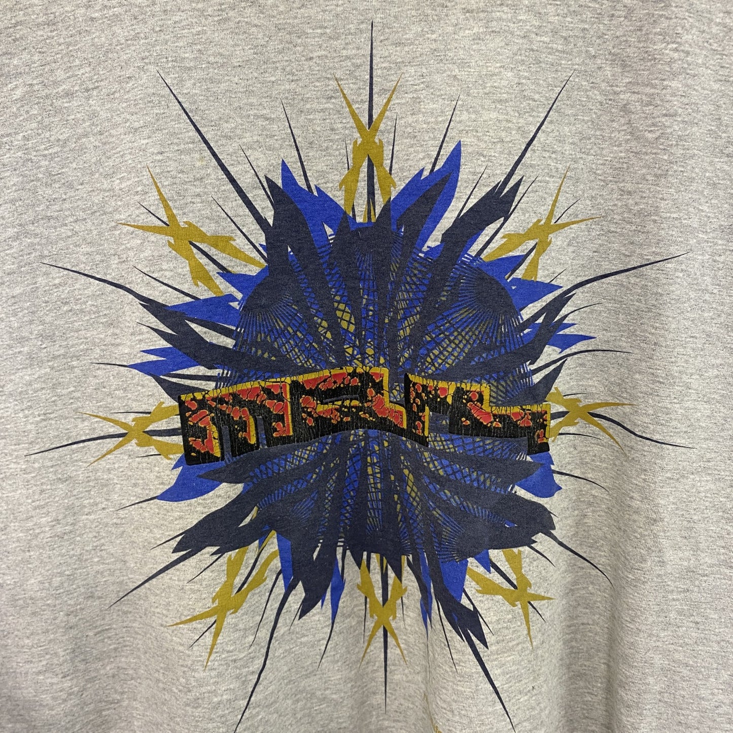 00s　NIKE　ナイキ　半袖プリントTシャツ　ヴィンテージ　灰色　グレー　2XLサイズ