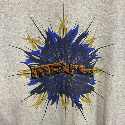 00s　NIKE　ナイキ　半袖プリントTシャツ　ヴィンテージ　灰色　グレー　2XLサイズ