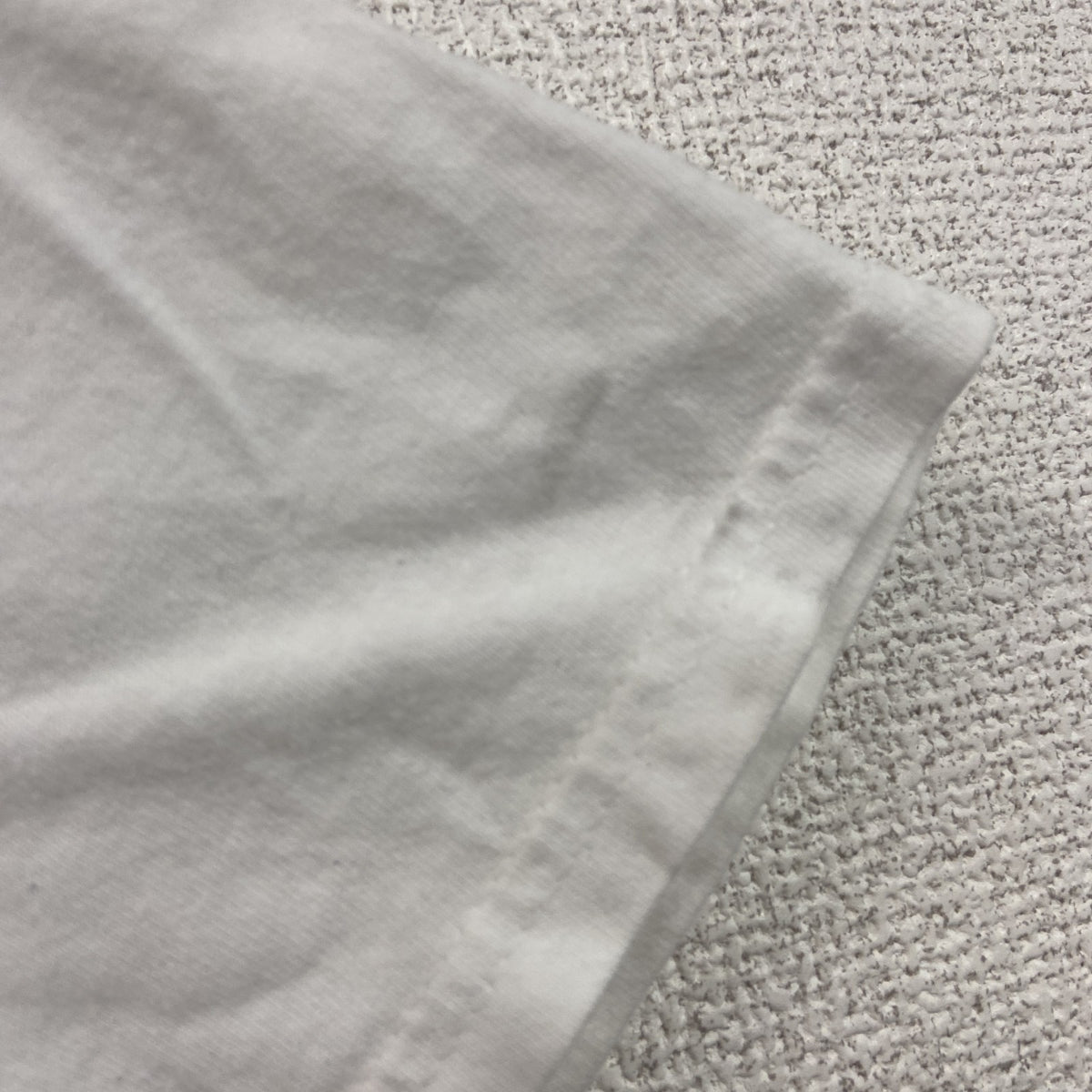 00s　Hanes　ヘインズ　MOON CAFE　半袖プリントTシャツ　ホノルルチャウメン　ヴィンテージ　白　ホワイト　Mサイズ カットソー メンズ コットン 古着