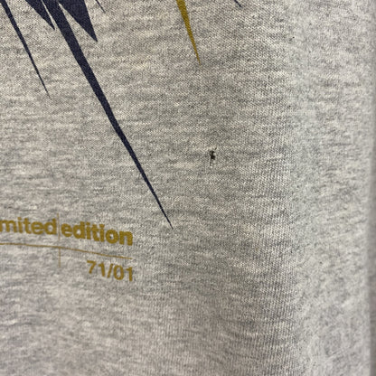 00s　NIKE　ナイキ　半袖プリントTシャツ　ヴィンテージ　灰色　グレー　2XLサイズ