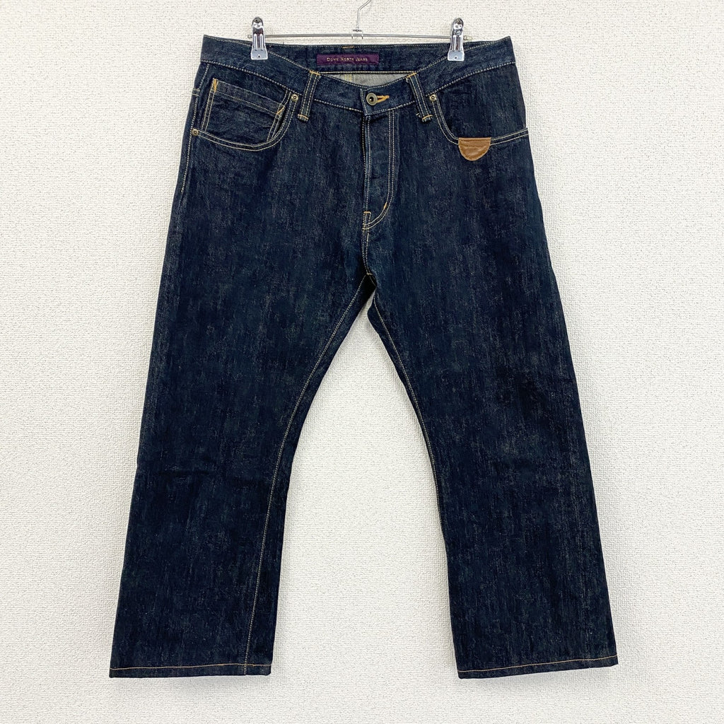 DOWN NORTH JEANS　ダウンノースジーンズ　デニムパンツ/ジーンズ　ボタンフライ　インディゴ　Lサイズ　古着