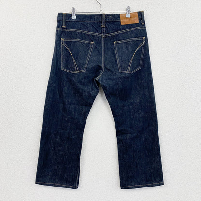 DOWN NORTH JEANS　ダウンノースジーンズ　デニムパンツ/ジーンズ　ボタンフライ　インディゴ　Lサイズ