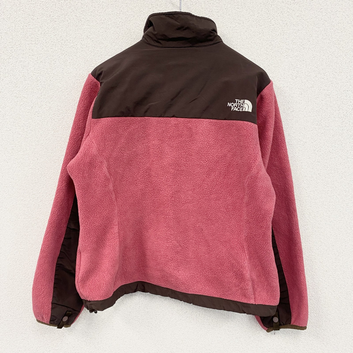 THE NORTH FACE　POLARTEC　ザノースフェイス　ポーラテック　デナリジャケット　フリースジャケット　短丈　ピンク　茶色　ブラウン　Sサイズ　