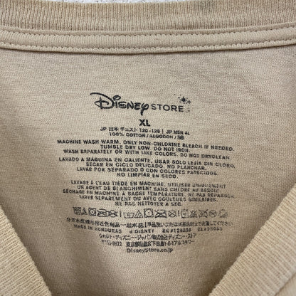 Disney　ディズニー　snow white　白雪姫　グランピー　半袖プリントTシャツ　ブラウン　XLサイズ　