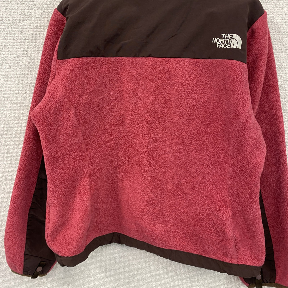 THE NORTH FACE　POLARTEC　ザノースフェイス　ポーラテック　デナリジャケット　フリースジャケット　短丈　ピンク　茶色　ブラウン　Sサイズ　