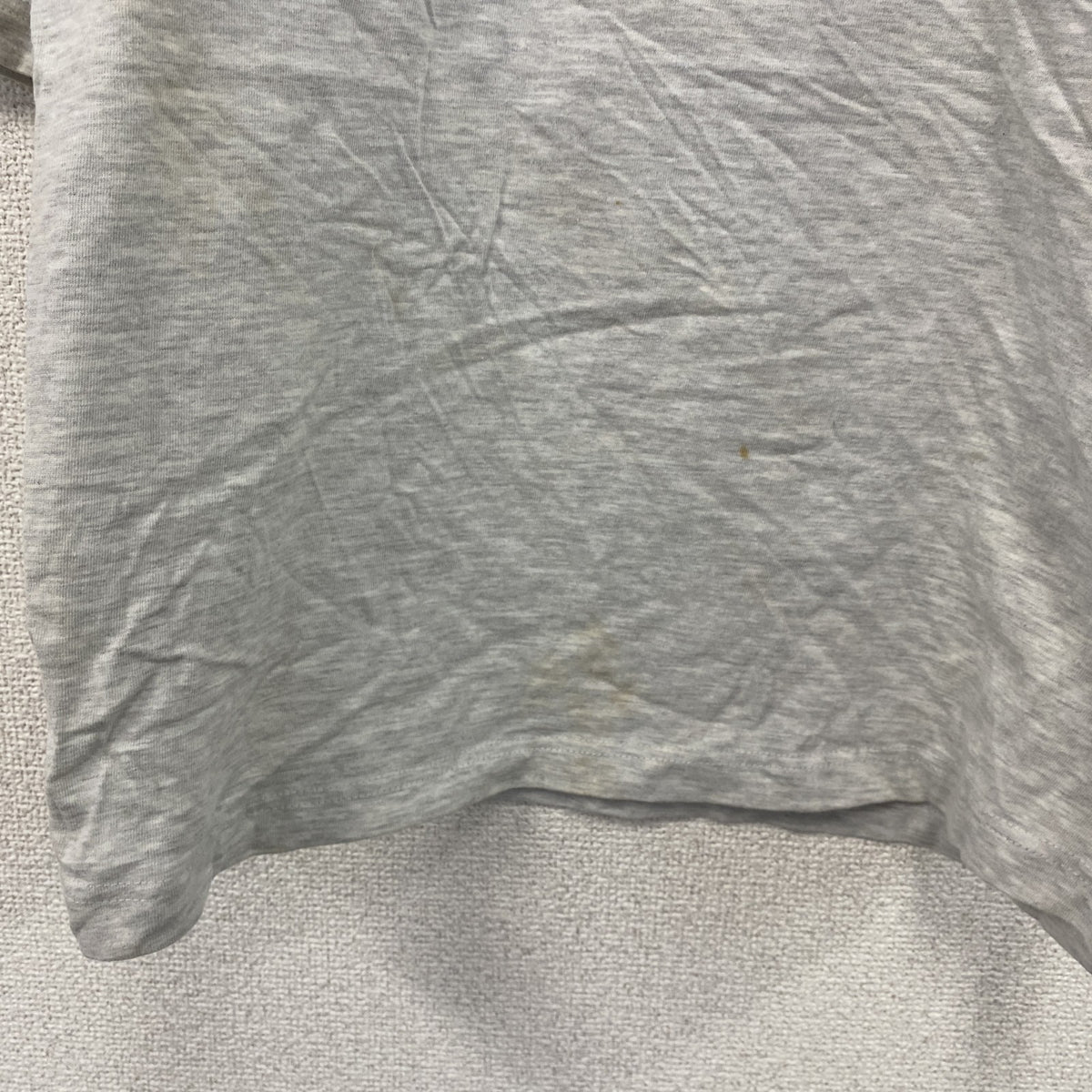 ～00s　XFer　アイスベアレンレーゲンスブルク　半袖Tシャツ　アイスホッケー　ユーロ　霜降りグレー　Lサイズ　古着