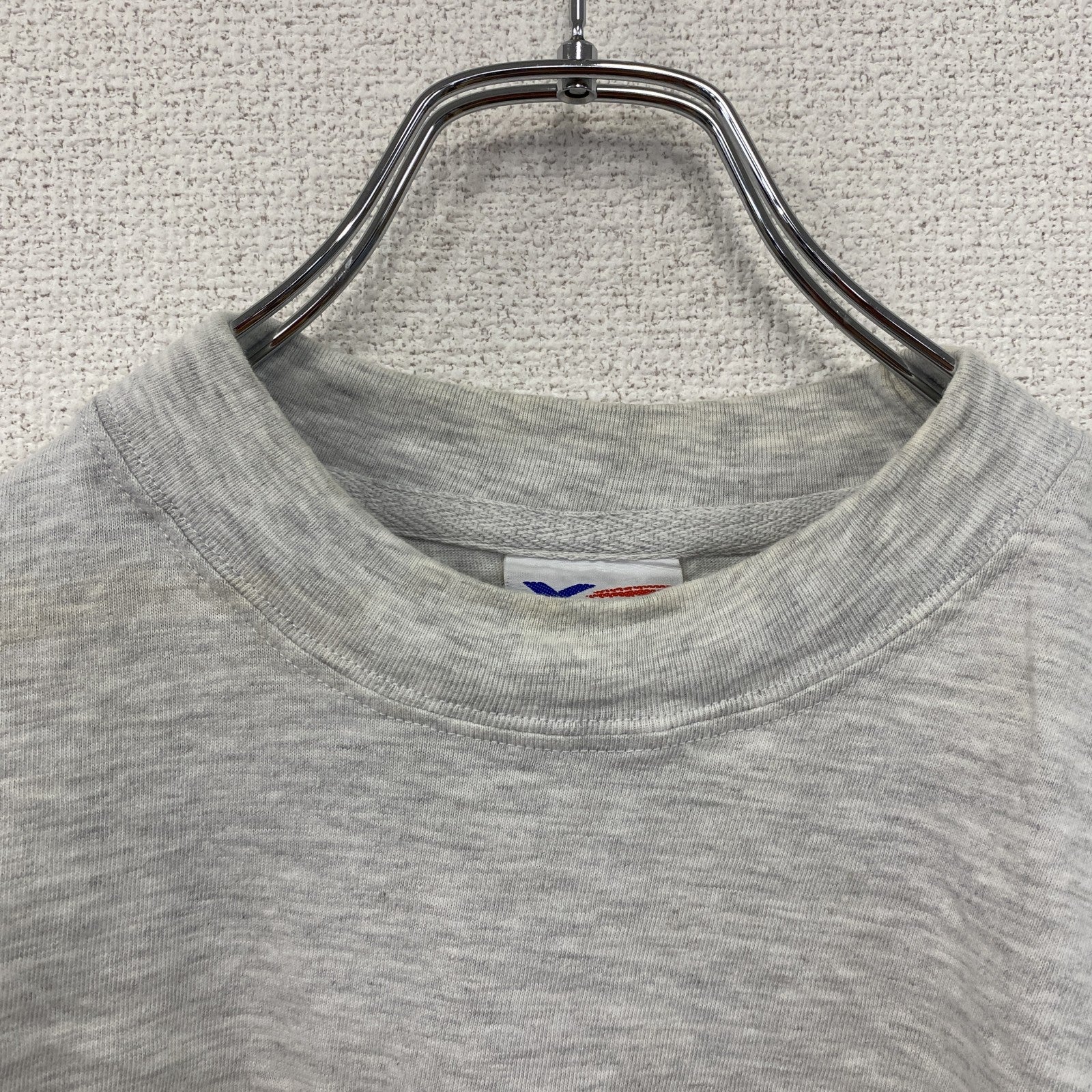 ～00s　XFer　アイスベアレンレーゲンスブルク　半袖Tシャツ　アイスホッケー　ユーロ　霜降りグレー　Lサイズ　古着
