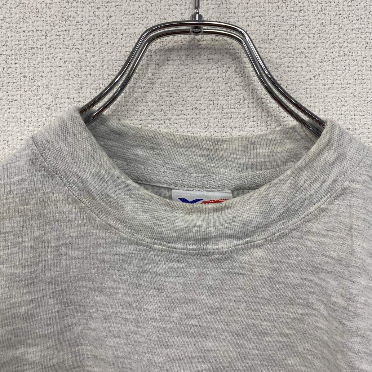 ～00s　XFer　アイスベアレンレーゲンスブルク　半袖Tシャツ　アイスホッケー　ユーロ　霜降りグレー　Lサイズ　古着