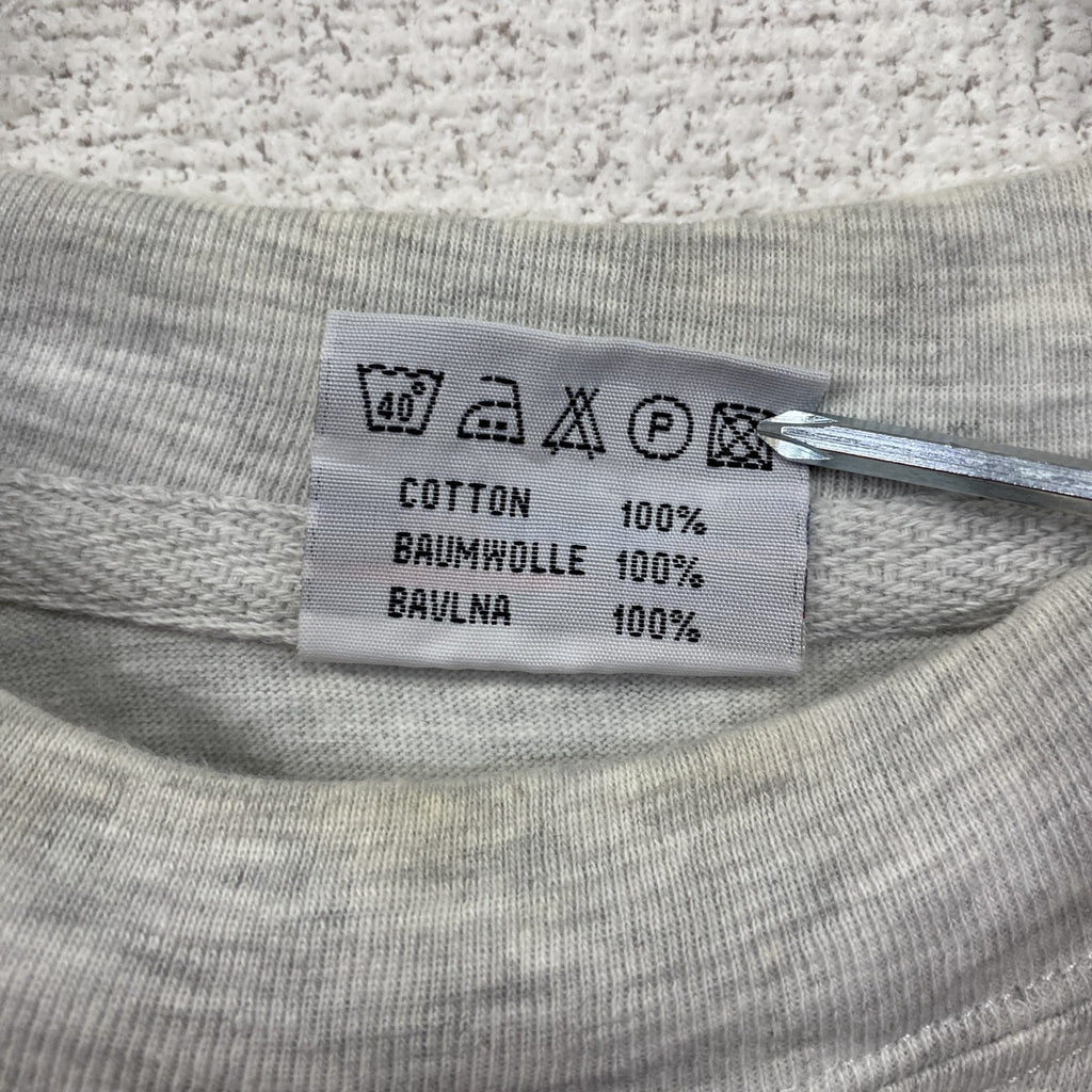 ～00s　XFer　アイスベアレンレーゲンスブルク　半袖Tシャツ　アイスホッケー　ユーロ　霜降りグレー　Lサイズ　古着