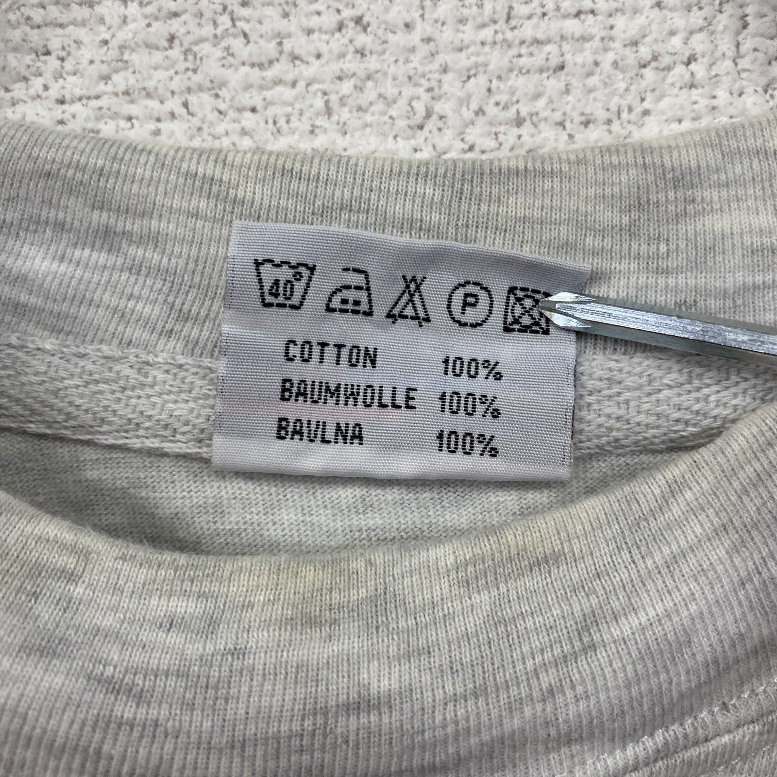 ～00s　XFer　アイスベアレンレーゲンスブルク　半袖Tシャツ　アイスホッケー　ユーロ　霜降りグレー　Lサイズ　古着