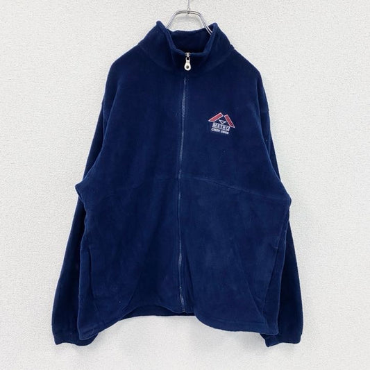 LAND’S END　ランズエンド　フリースジャケット/ボアジャケット　青　ブルー　Lサイズ