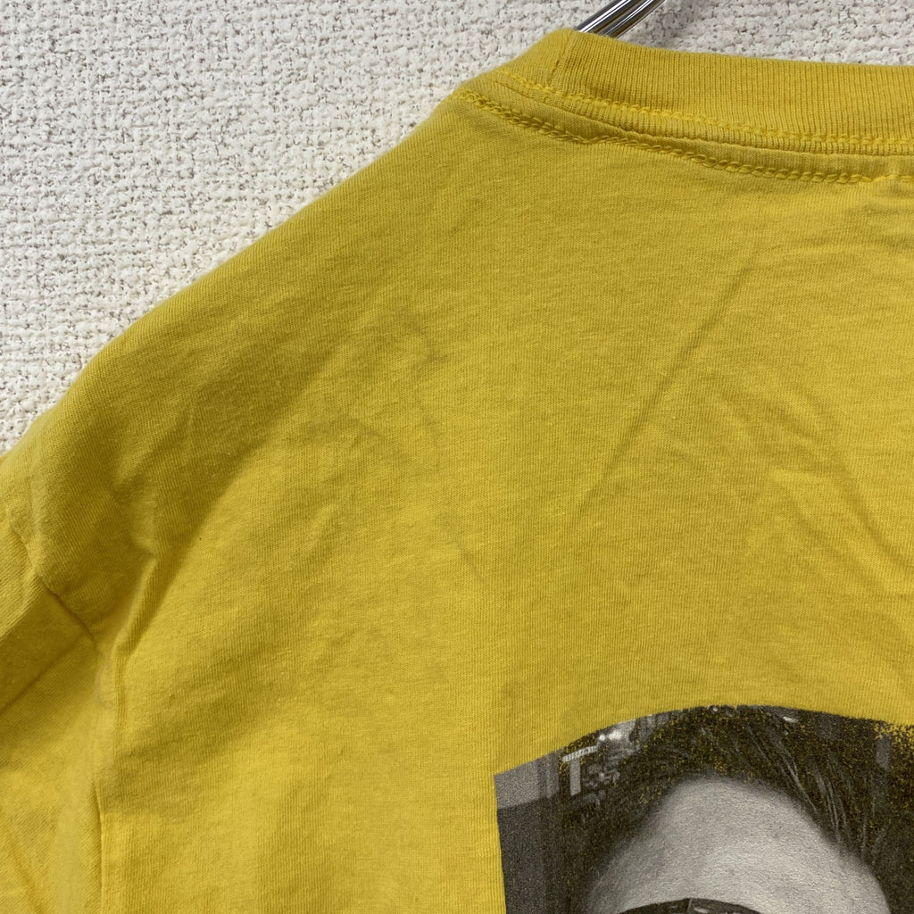 GILDAN　ギルダン　半袖プリントTシャツ　フォトT　黄色　イエロー　Mサイズ　古着
