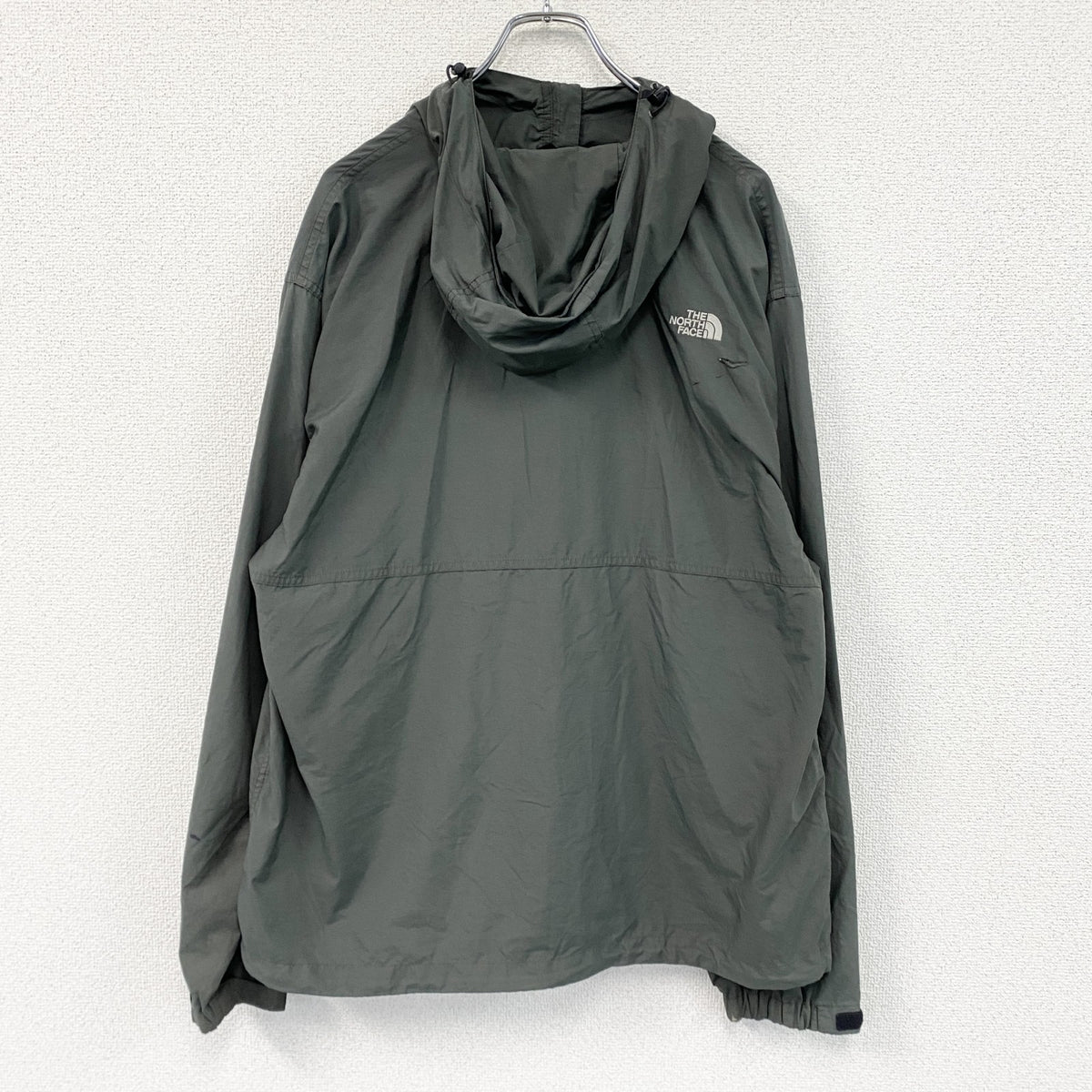 THE NORTH FACE　ノースフェイス　コンパクトジャケット　ナイロンジャケット　アクティブ　グレー　XLサイズ　