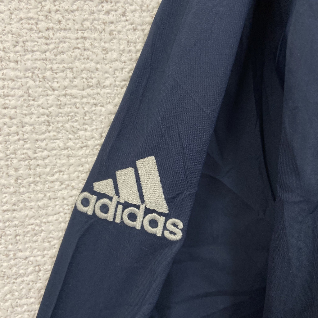 adidas　アディダス　プルオーバージャケット　紺　ネイビー　XLサイズ　古着