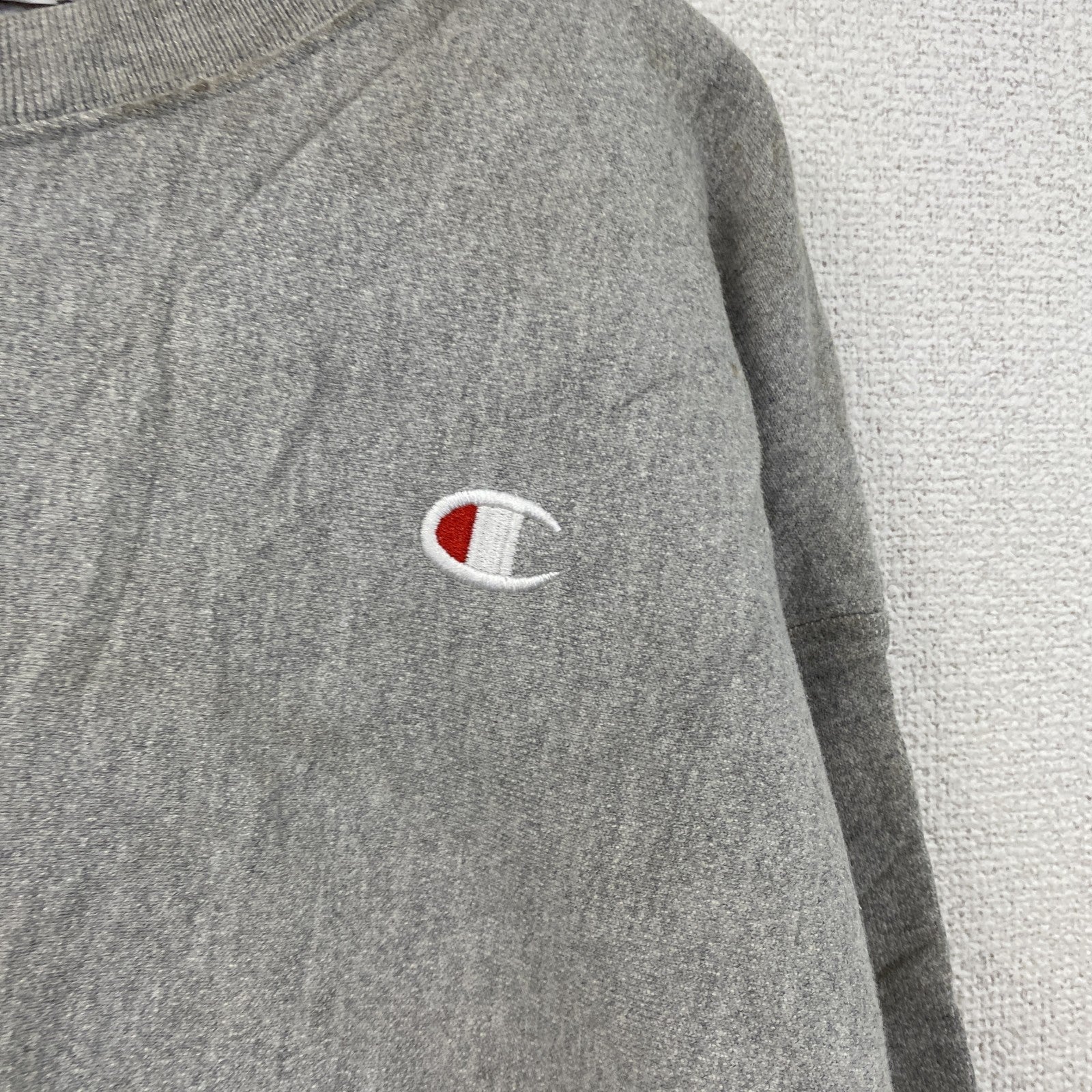 Champion　チャンピオン　リバースウィーブ　スウェット/トレーナー　灰色　グレー　XLサイズ　古着