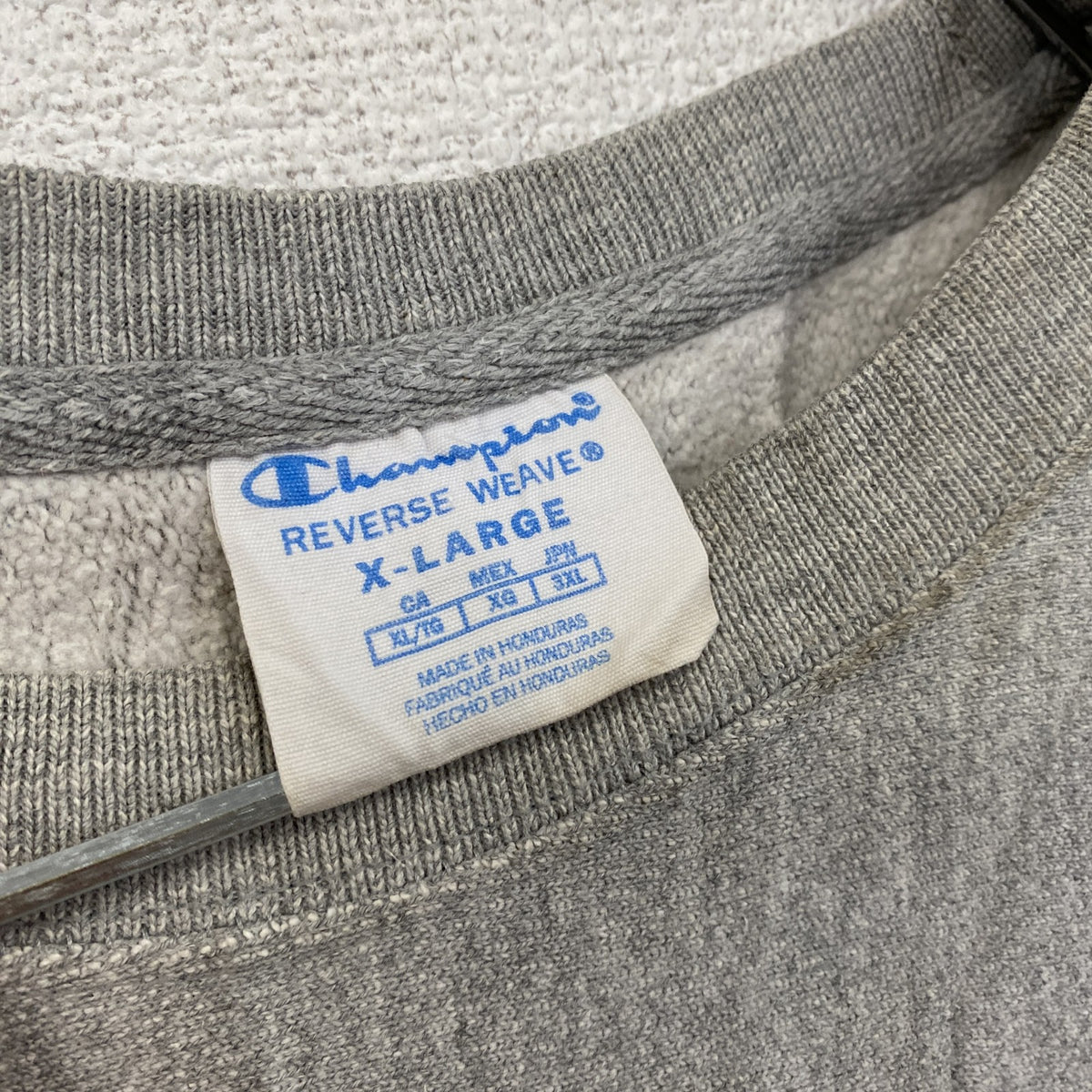 Champion　チャンピオン　リバースウィーブ　スウェット/トレーナー　灰色　グレー　XLサイズ　古着