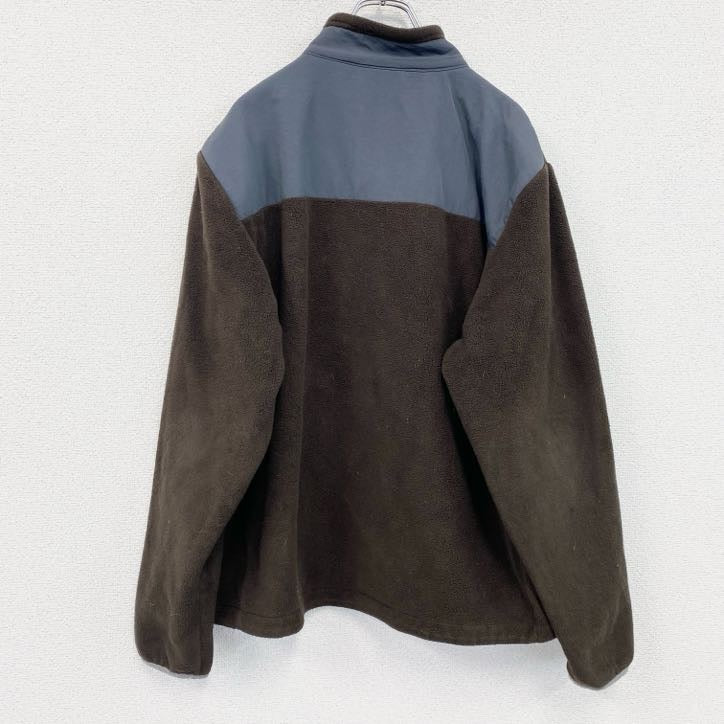 LAND'S END ランズエンド フリースジャケット/ボアジャケット 茶色