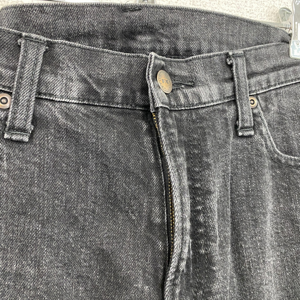 FTC　エフティーシー　デニムパンツ/ジーンズ　ジップフライ　インディゴ染め　黒　ブラック　32サイズ　古着