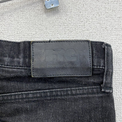 FTC　エフティーシー　デニムパンツ/ジーンズ　ジップフライ　黒　ブラック　32サイズ