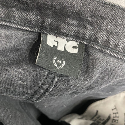 FTC　エフティーシー　デニムパンツ/ジーンズ　ジップフライ　黒　ブラック　32サイズ