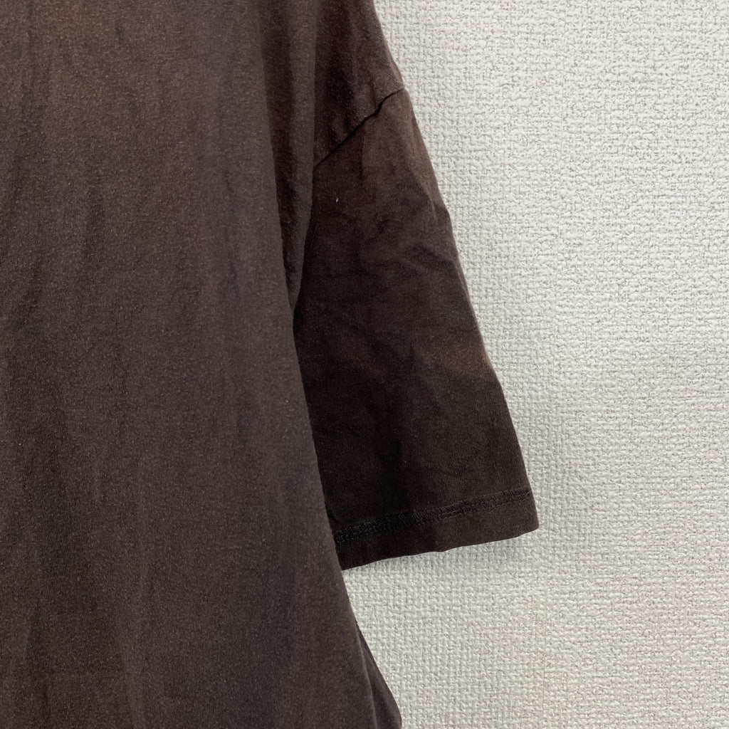 MARVEL COMICS　マーベルコミックス　半袖Tシャツ　キャラクターT　茶色　ブラウン　XLサイズ　古着