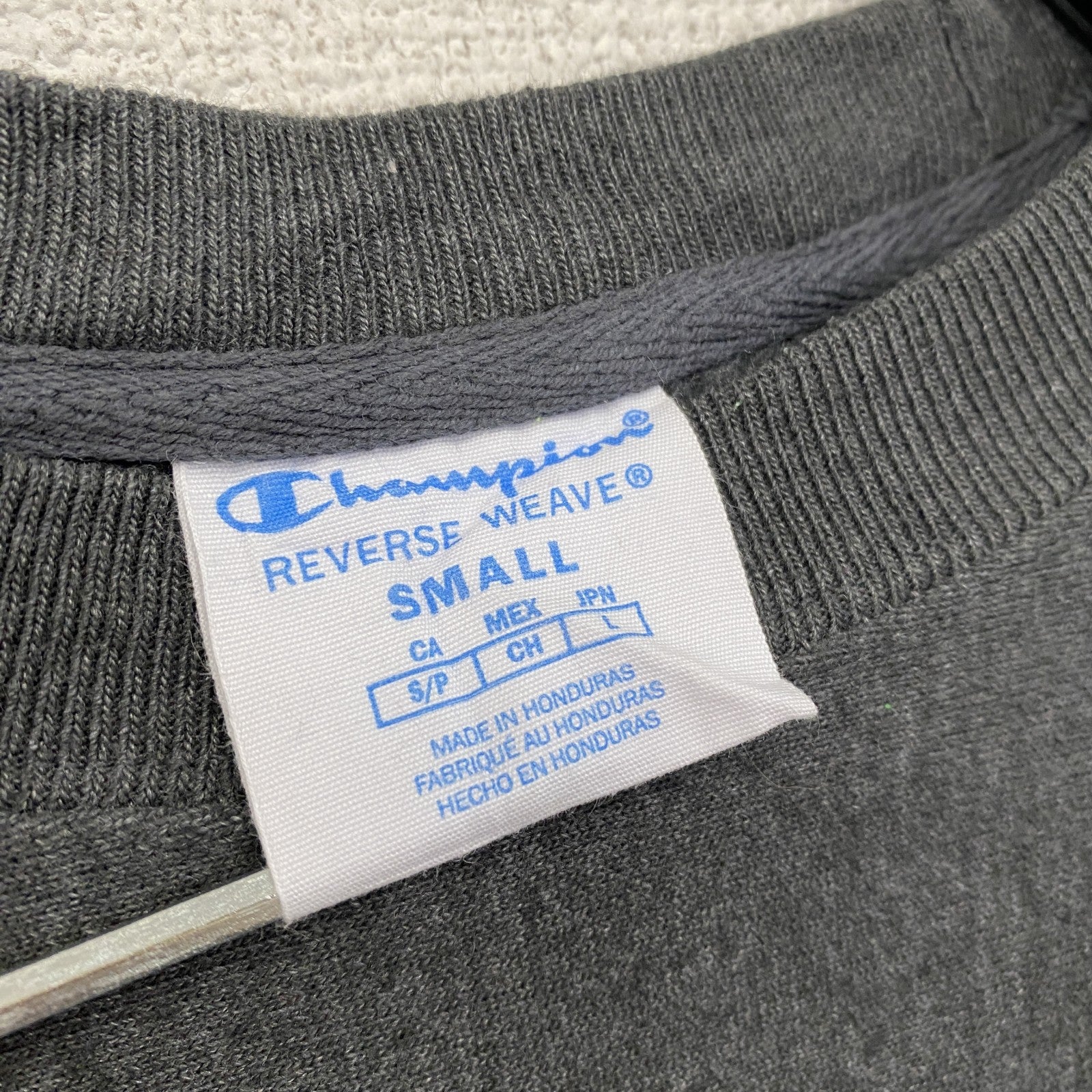 Champion　チャンピオン　リバースウィーブ　スウェット/トレーナー　灰色　ダークグレー　Sサイズ　古着