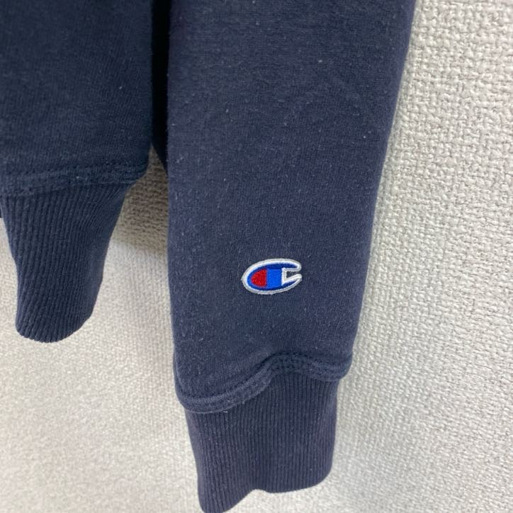 Champion　チャンピオン　スウェットパーカー/フーディー　紺　ネイビー　Sサイズ　古着