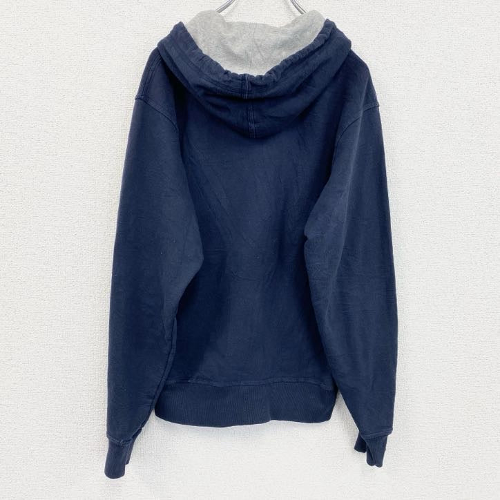 Champion　チャンピオン　スウェットパーカー/フーディー　紺　ネイビー　Sサイズ　古着