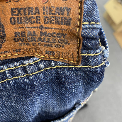 The REAL McCOY’S　ザリアルマッコイズ　S613　デニムパンツ/ジーンズ　ボタンフライ　インディゴ　W31サイズ