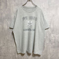 半袖プリントＴシャツ　DIE HARD COWBOYS FAN　クルーネック　グレー　灰色　オーバーサイズ　XLサイズ　古着