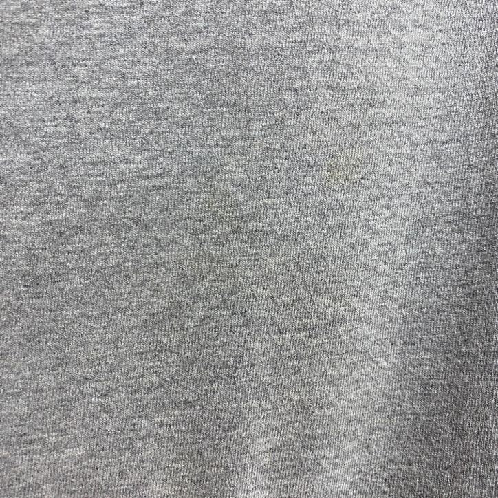 半袖プリントＴシャツ　DIE HARD COWBOYS FAN　クルーネック　グレー　灰色　オーバーサイズ　XLサイズ　古着