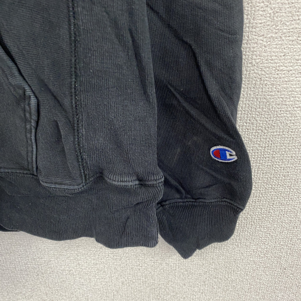 Champion　チャンピオン　リバースウィーブ　スウェットパーカー/フーディー　黒　ブラック　Mサイズ　古着