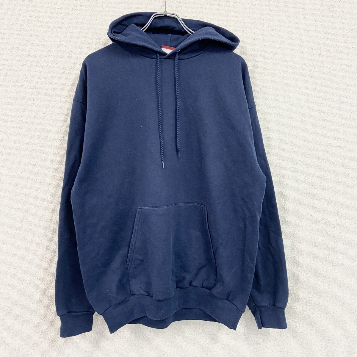 Champion　チャンピオン　スウェットパーカー/フーディー　完全目無し　無地　現行　紺　ネイビー　古着