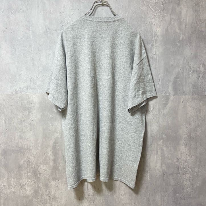 GILDAN　ギルダン　NFL　SUPERBOWL　アメフト　半袖プリントクルーネックTシャツ　グレー　灰色　XLサイズ　古着